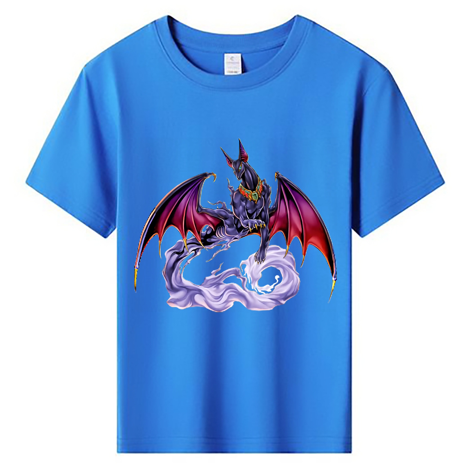 （画像用） 遊☆戯☆王 Yu-Gi-Oh! 綿100％キッズTシャツ（フロントプリント）